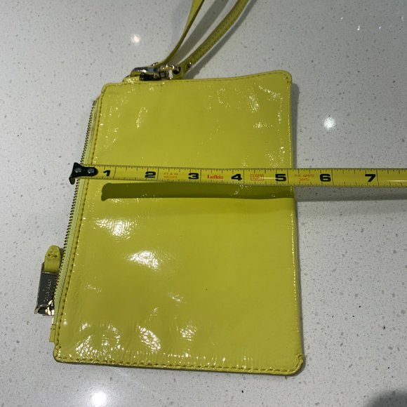 Electric yellow Cole Haan Clutch - Picture 7 of 7